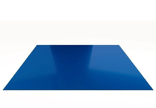 Лист оцинкованный-синий